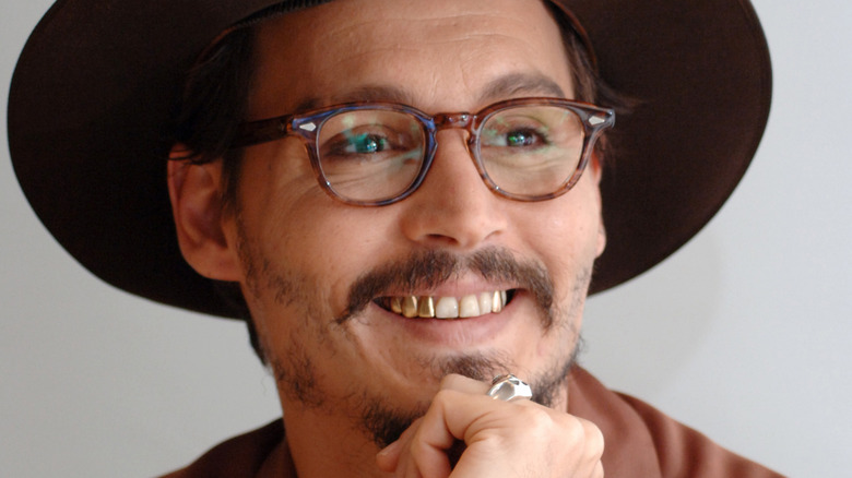 Johnny Depp before dental work